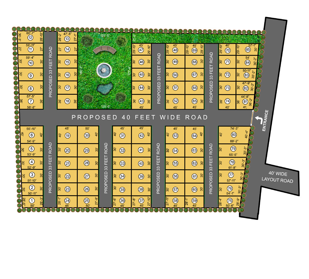 Detailed Layout Plan